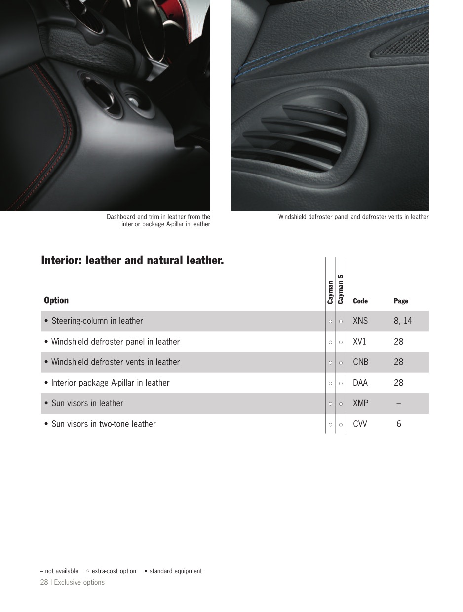 2010 Porsche Cayman Brochure Page 3